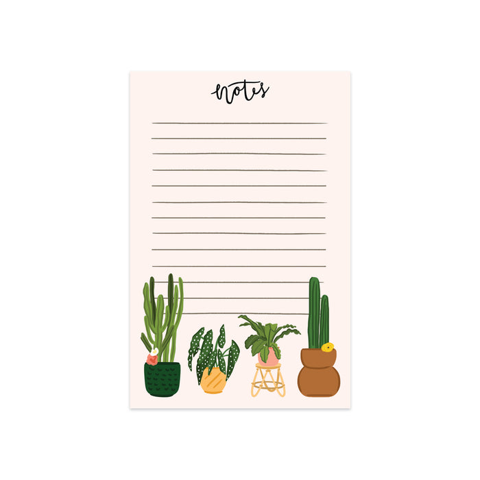 Plants and Cacti Notepad