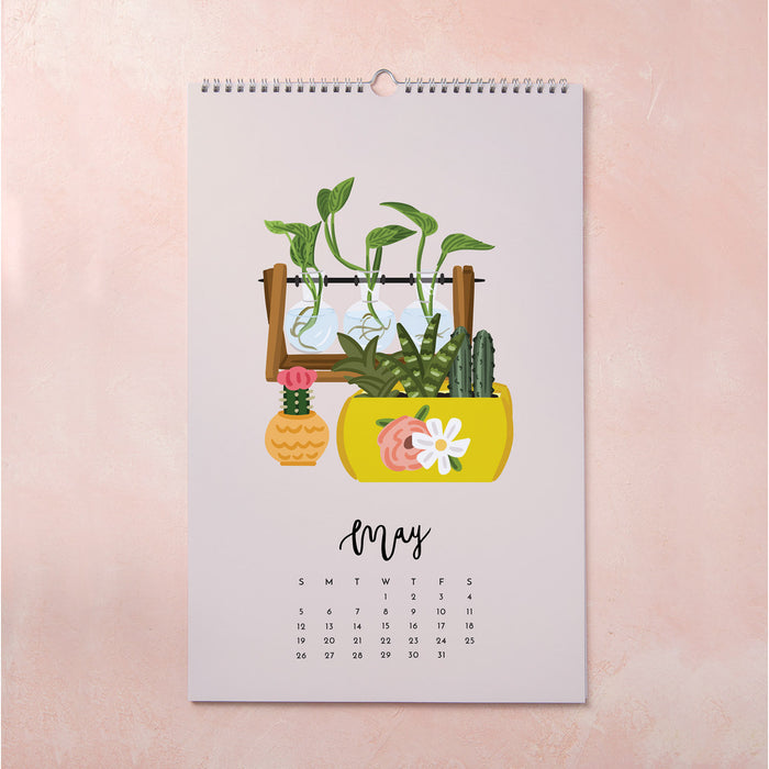 2024 Plants Wall Calendar