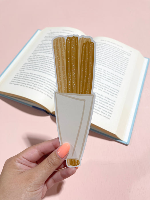 Churros Die-Cut Bookmark