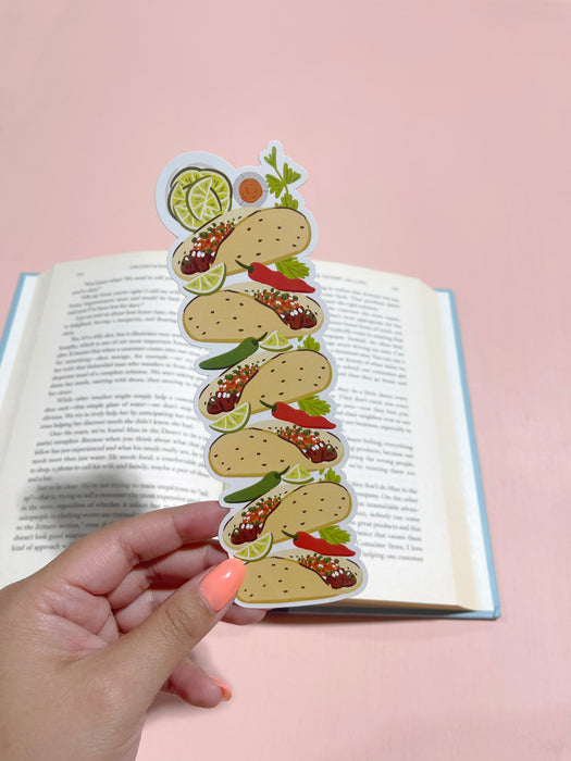 Tacos Die-Cut Bookmark