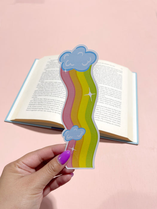 Rainbow Die-Cut Bookmark