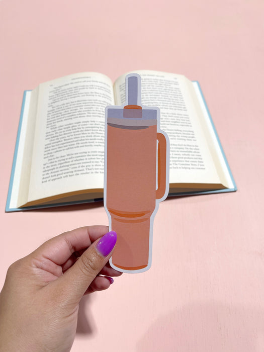 Drink Tumbler Die-Cut Bookmark