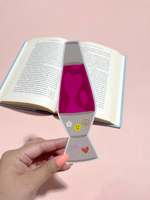 Lava Lamp Die-Cut Bookmark