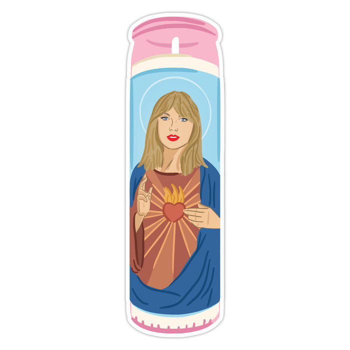 Taylor Candle Die-Cut Bookmark