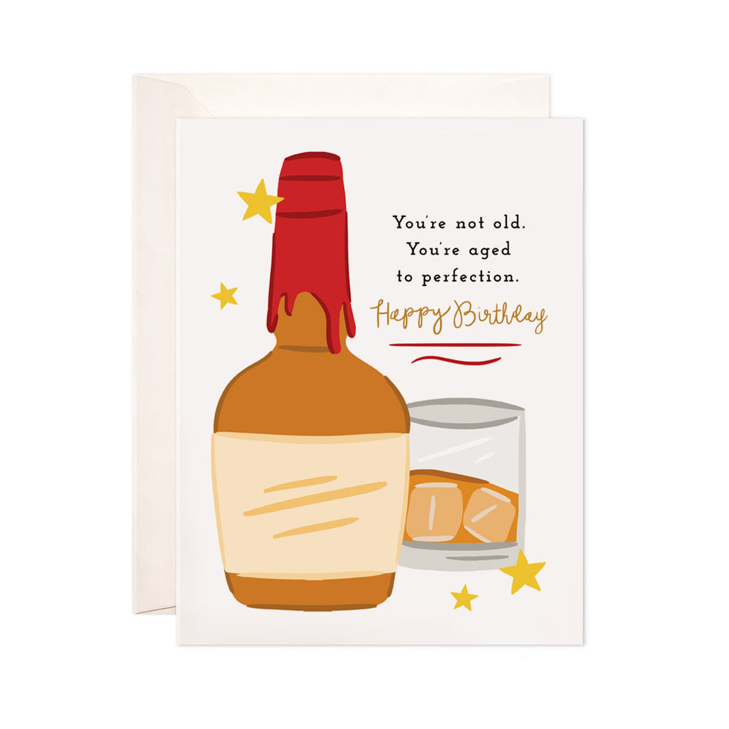 Happy Birthday, Whiskey and Golf Postcard – Stocklist