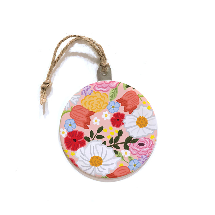 Floral Christmas Ornament