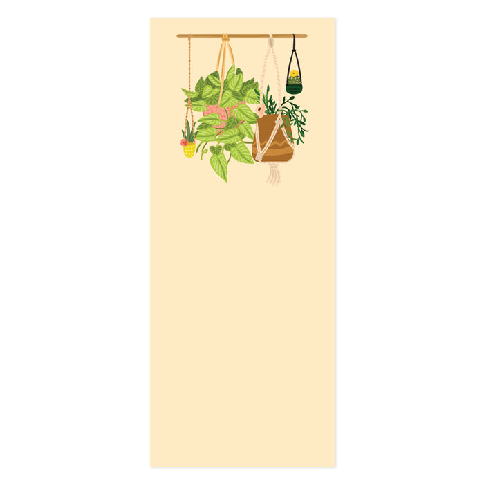 Hanging Plants Notepad
