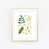 Leaves & Petals Art Print - Bloomwolf Studio