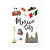 City Art Prints - Mexico City - Bloomwolf Studio Print About What to Do in Mexico City, Neutral, Bright Colors, Landmarks + Historical Places + Notable Places