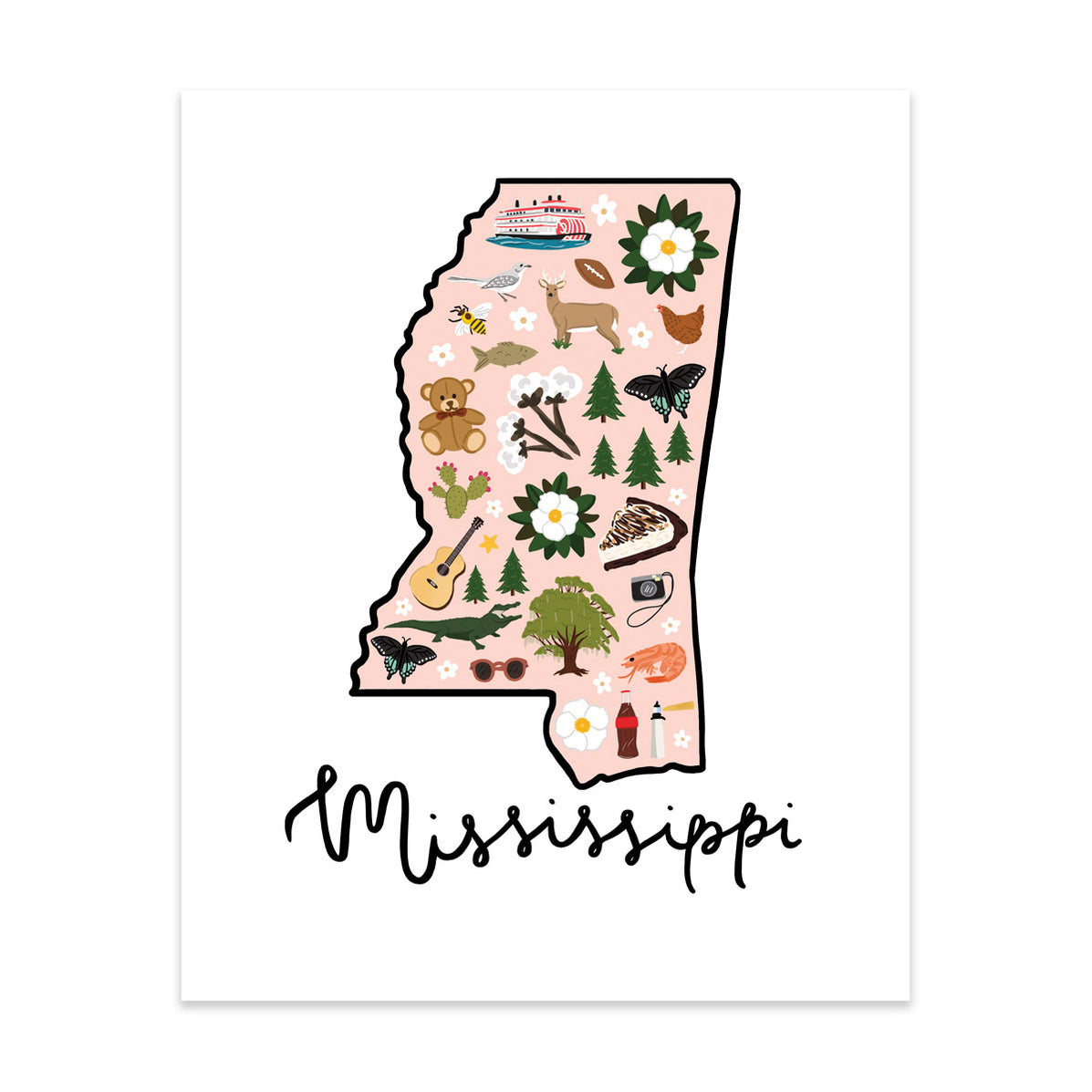 State Art Prints | Bloomwolf Studio