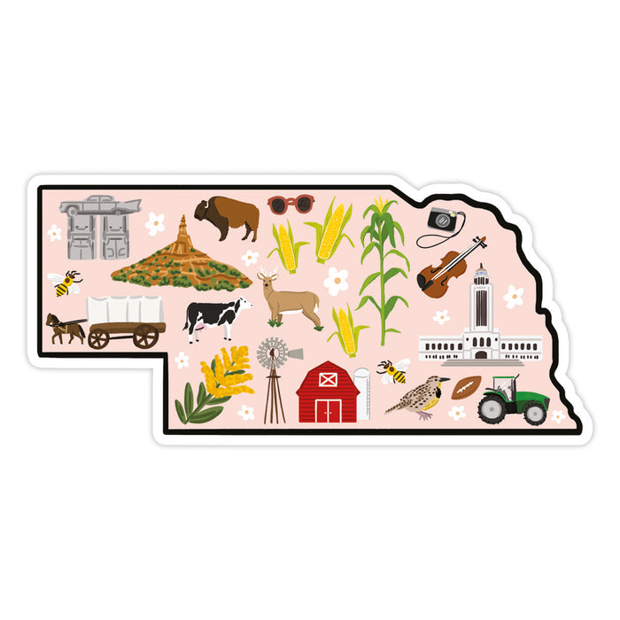 Nebraska Sticker
