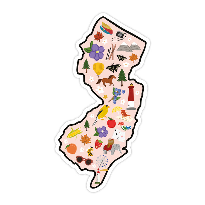 New Jersey Sticker