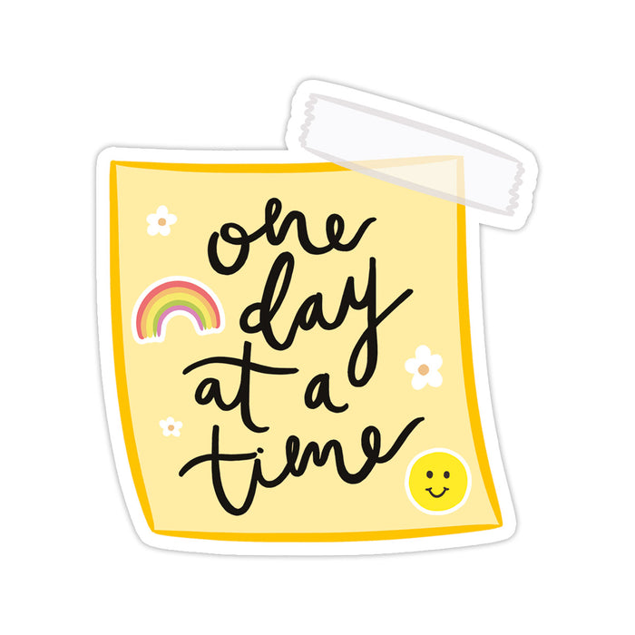 One Day Note Sticker
