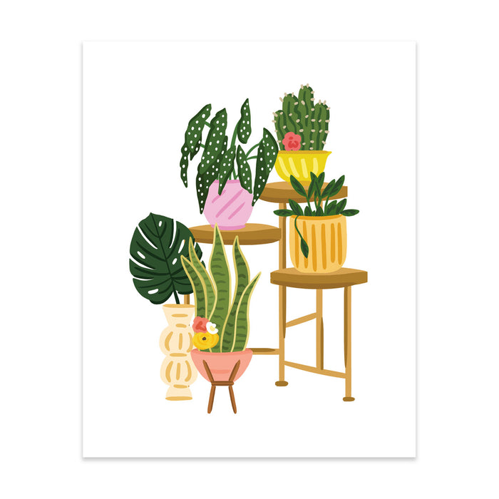 Plant Stand Art Print
