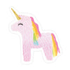 Unicorn Sticker - Bloomwolf Studio Sticker of a Pink Unicorn, Golden Horn
